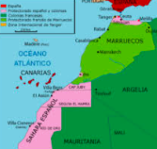 Muslims enter Spain Morocco