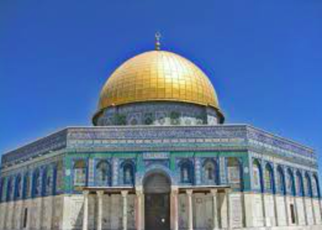 Dome of Rock completed