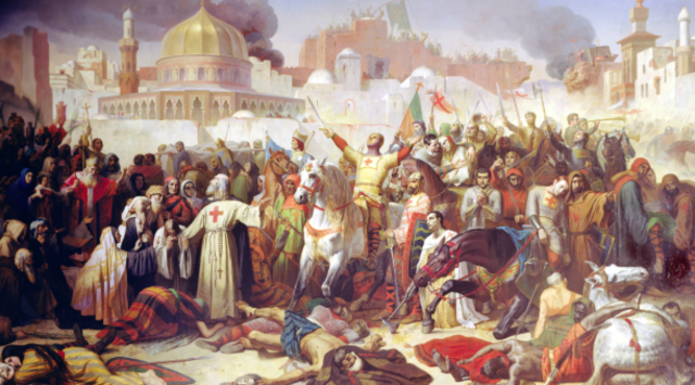 Christian armies recapture Jerusalem