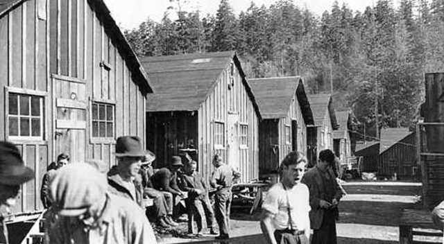 Canadian Government Opens Relief Camps