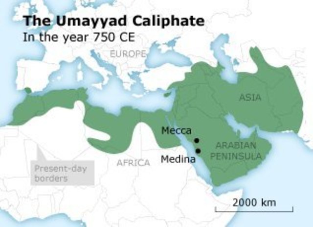 Control of Umayyad Caliphate