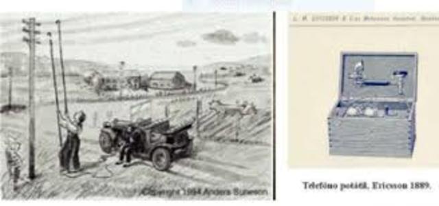 El Primer Teléfono en un Automovil