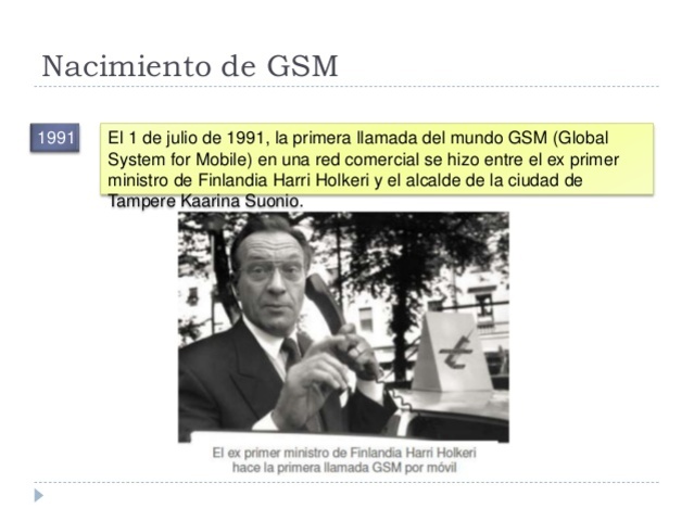 Nacimiento de GSM