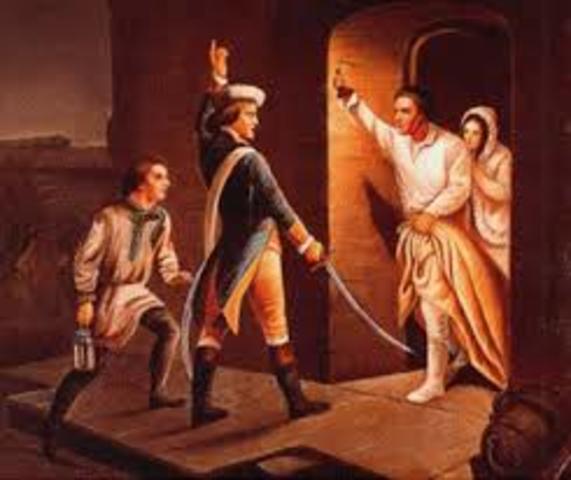 capture of fort Ticonderoga