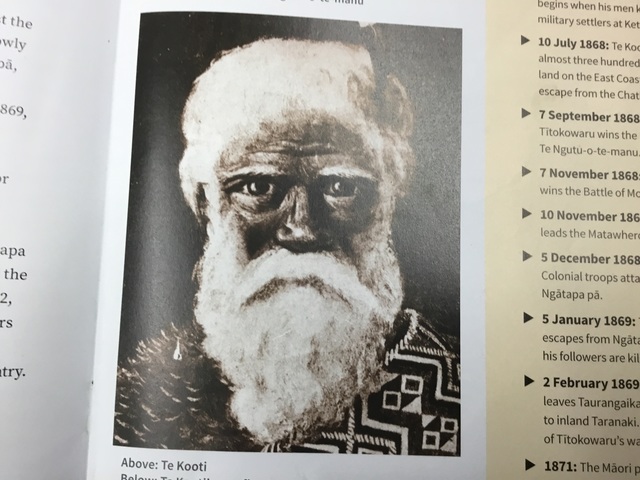 Te kooti  escapes from ngatapa. Many of his followers were killed