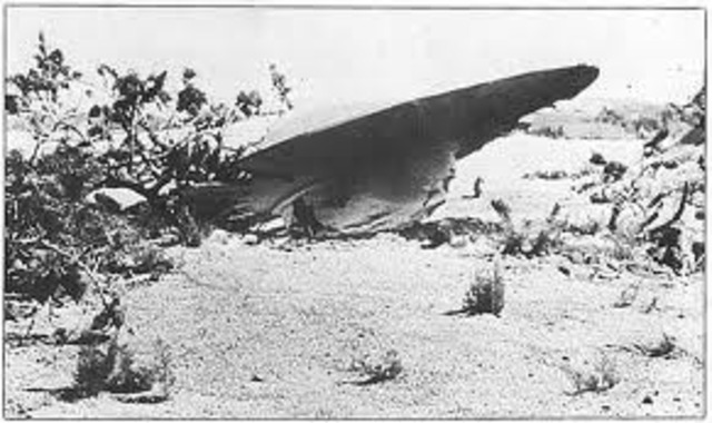 UFO Crash in Roswell, New Mexico