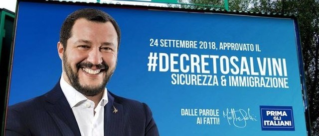 Aprobación del "Decreto Salvini"