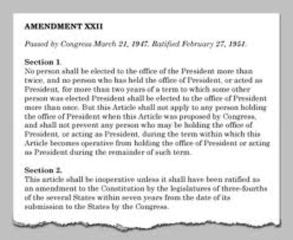 22nd Amendment