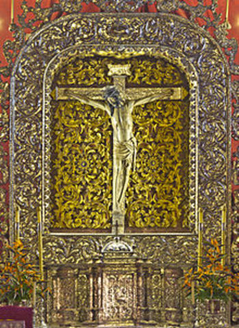 Creación del Cristo de la laguna