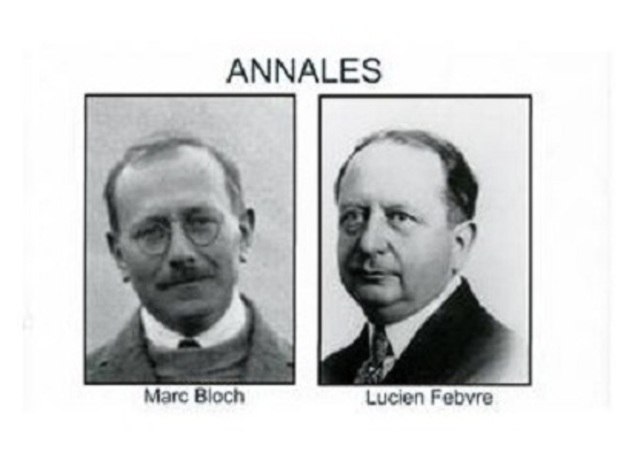 Lucien Fevre y Marc Bloch  fundan la Revista: Annales: Economies, Societes, Civilisations