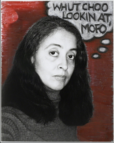 Self-Portrait as Nice White Lady, 1995