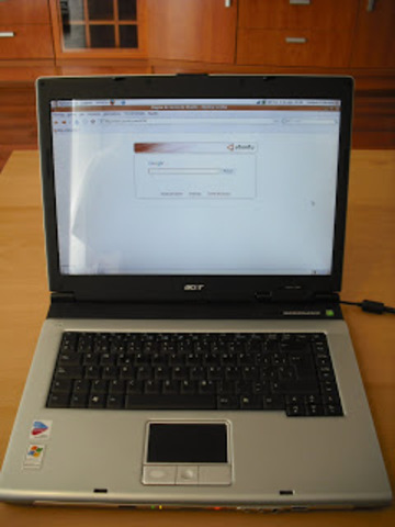 Primer portátil en mi familia