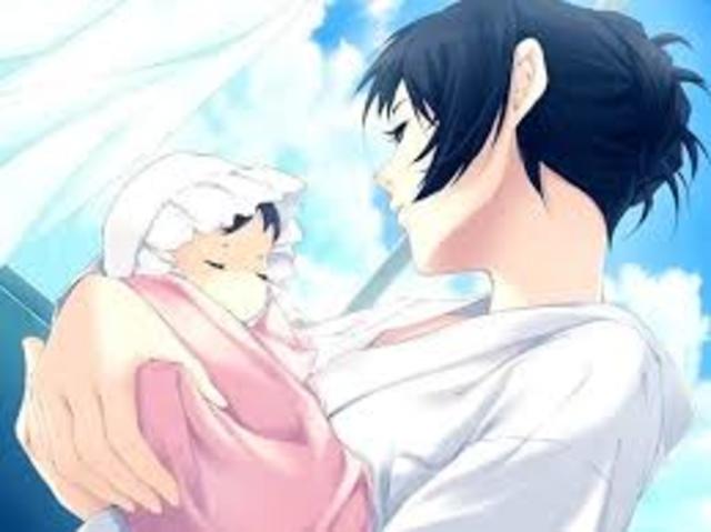 The first arrival of a baby