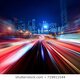 Abstract motion blur city 260nw 719811544