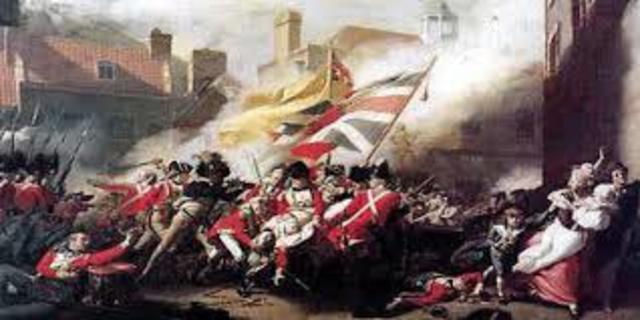 British Surrender Boston