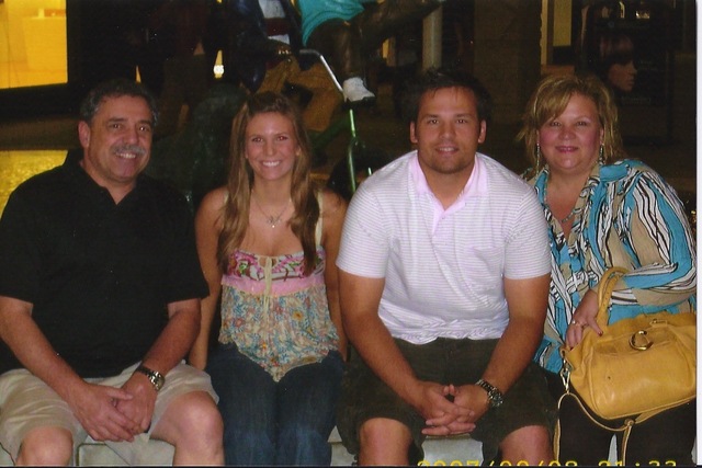 My brother, mother, & father