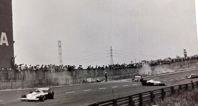 A corrida que sete pilotos terminaram!