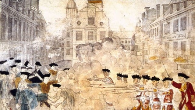 British Surrender Boston