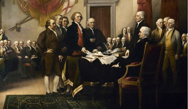 The Declaration of Independence is Signed