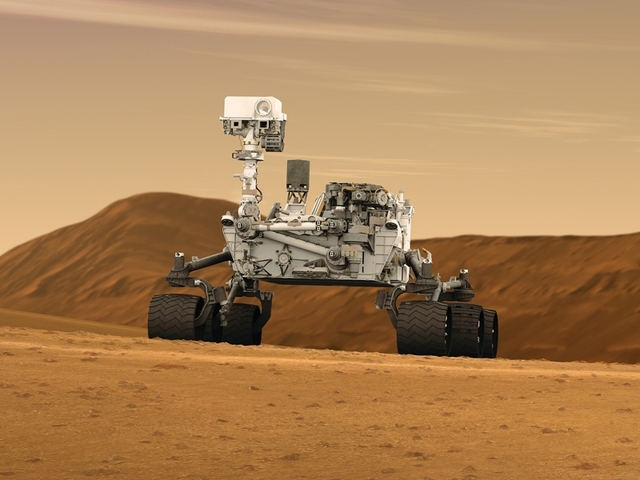 Le robot Curiosity