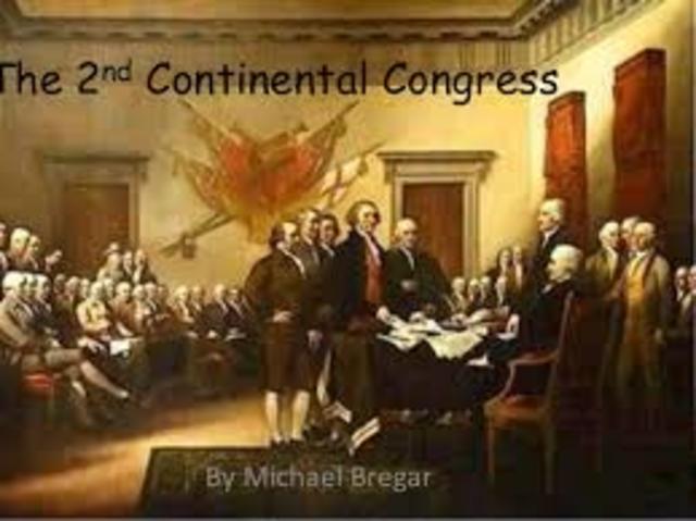 second continental congress meet again