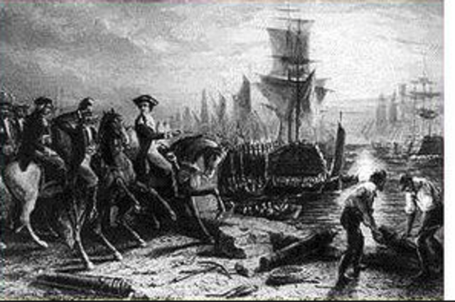 British Surrender Boston