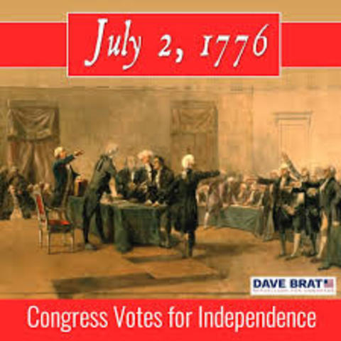Second Continental Congress  Votes for Independence