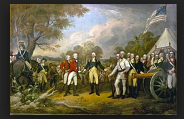 British Surrender Boston