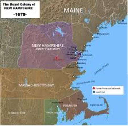 1641-New Hampshire becomes a colony