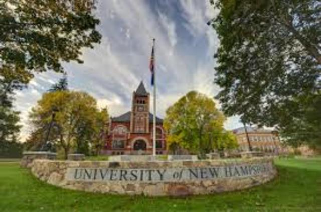1866 University of New Hampshire founded