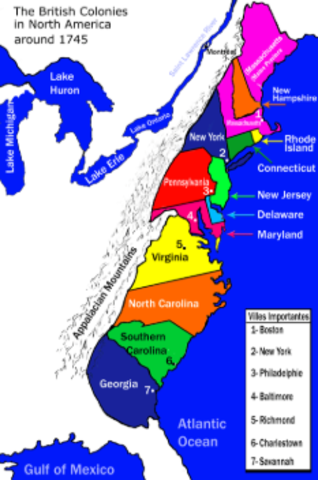 When New York became a colony