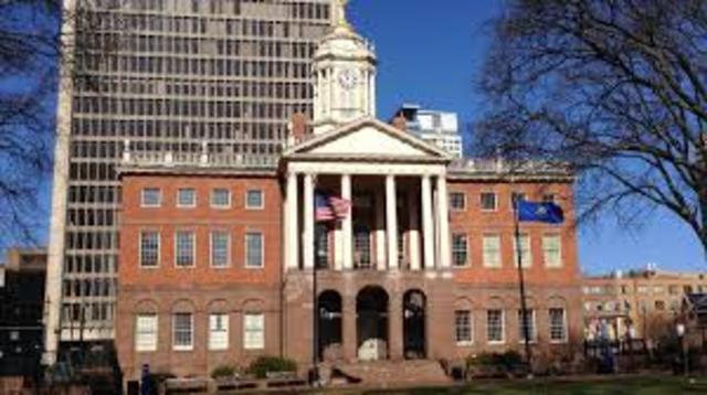 Connecticut's Old State House host a meeting