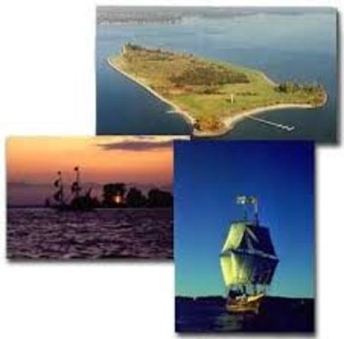 Ark and Dove arrive at St. Clements Island; St. Mary's City founded