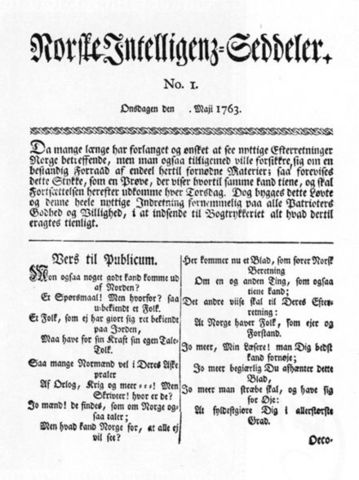 Norske Intelligentz-Seddeler