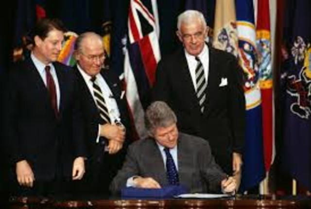 NAFTA, Bill Clinton
