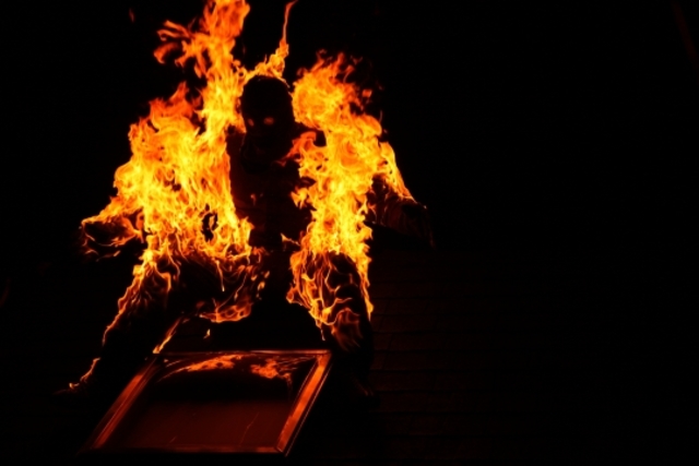 Burning down the faith