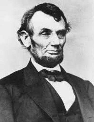 Election of 1860 - Abraham Lincoln