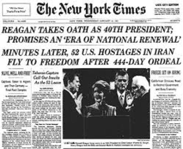 Ronald Reagan, iran hostage crisis