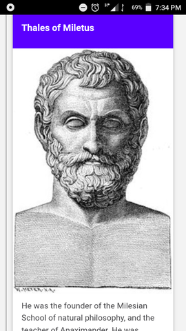 Thales of Miletus (Materialist and Naturalism)