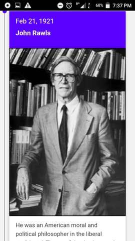 JOHN RAWLS (THEORY OF JUSTICE