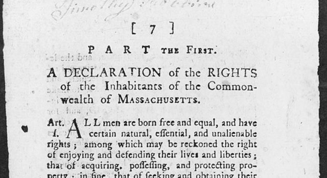 Constitution Of Massachusetts