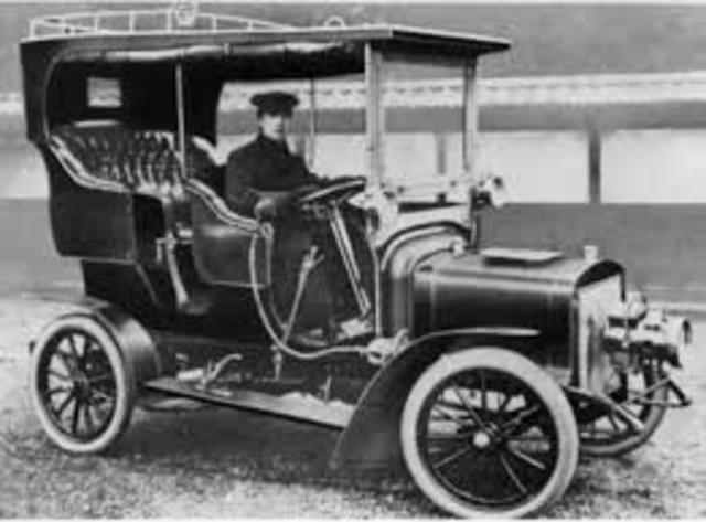 The first gasoline-powered automobile