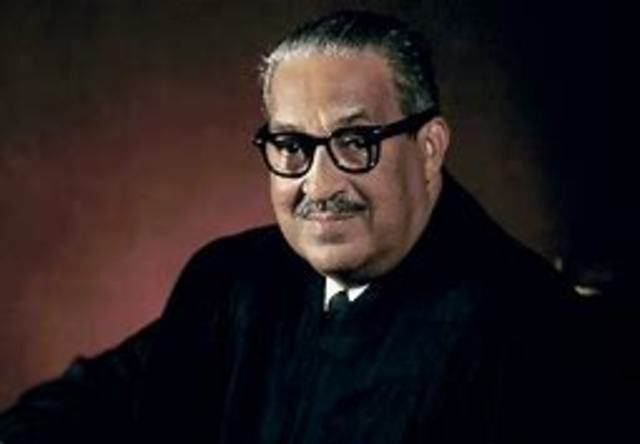 Thurgood Marshall nominated to the Supreme Court