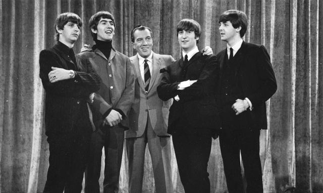 The Beatles appear on the Ed Sullivan show