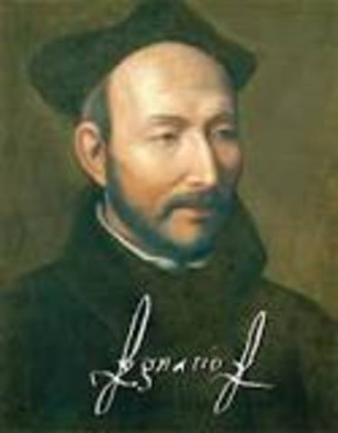 Founding of the Society of Jesus by Ignatius of Loyola