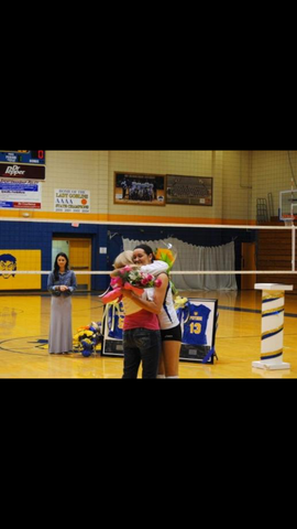 Played my last high school volleyball game