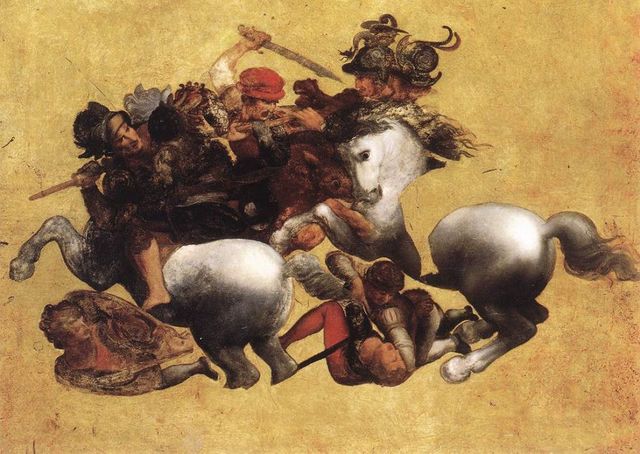 The battle of Anghiari