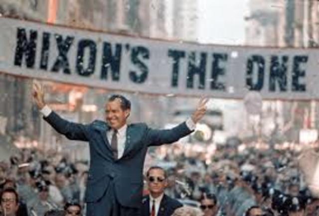 Richard Nixon elected
