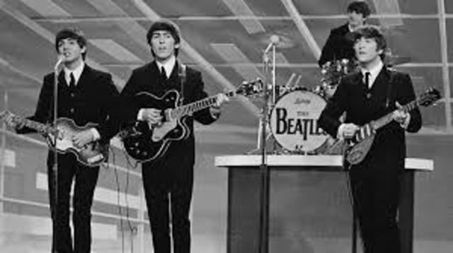 The Beatles appear on Ed Sullivan