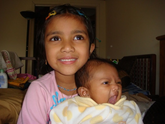 El nacimiento de mi hermana